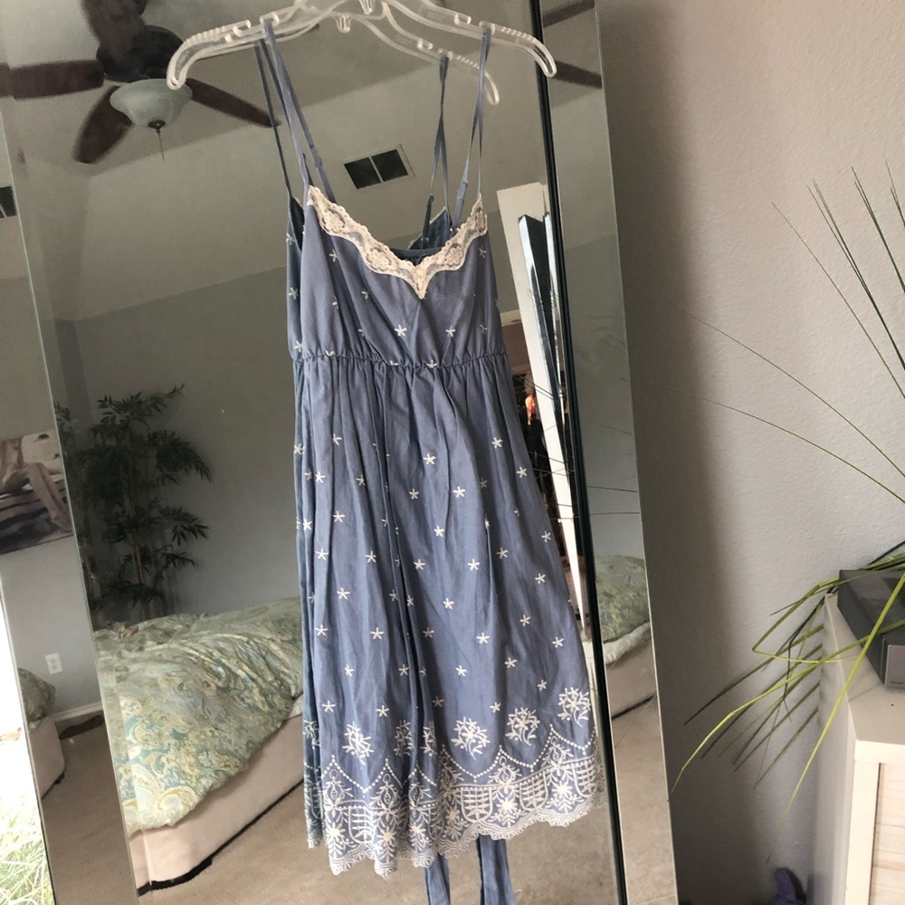 Pretty blue dress size small